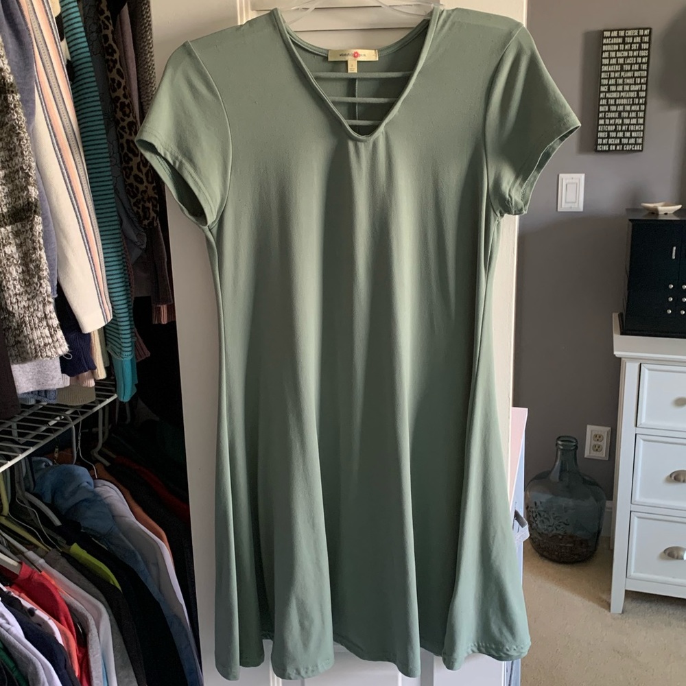 Green dress